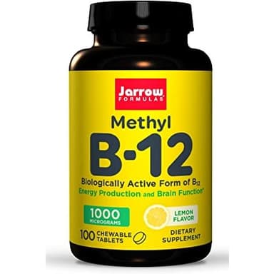 JARROW FORMULAS METHYL B-12 1000 LEMON