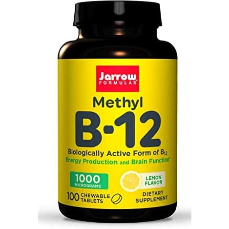 JARROW FORMULAS METHYL B-12 1000 LEMON